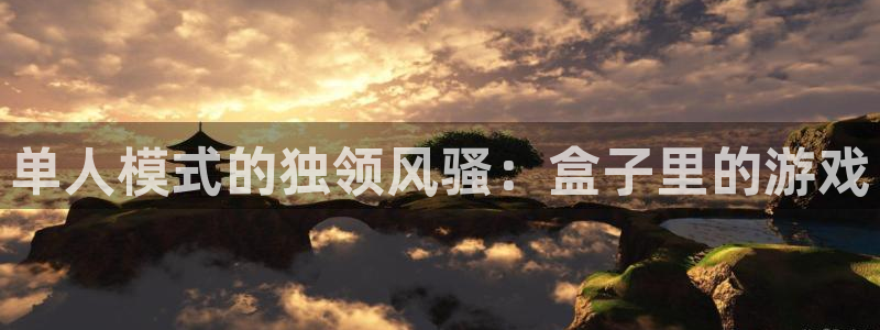 杏运注册平台：单人模式的独领风骚：盒子里的游戏
